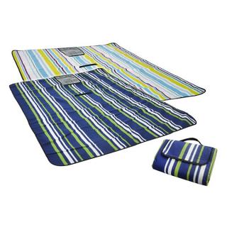 Proki | Pikniková deka Striped 135x175 cm HI-62220 - Farba Biela HI-62220