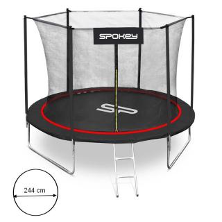 Trampolína Spokey 244 cm  JUMPER - červená SPO-927880