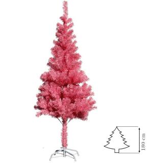 Vianočný stromček PVC 180 cm Pink LE-54217