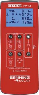 Benning PV 1-1 - Tester fotovoltaických systémov