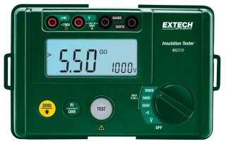 Extech MG310 - Merač izolačného odporu