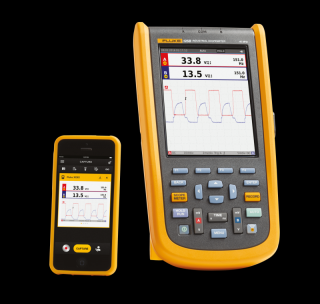 Fluke 125B/EU - Digitálny prenosný osciloskop