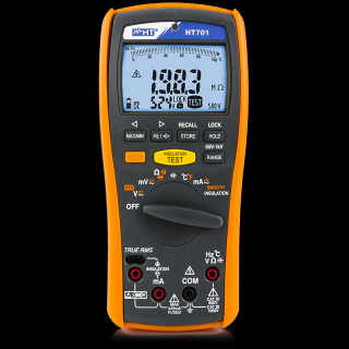 HT Instruments HT701 - Multimeter s meraním izolácie až do 1000 V