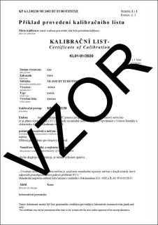 Kalibrácia HT Instruments PV-ISOTEST