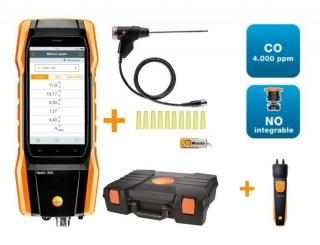 Testo 300 Longlife - Analyzátor spalin sada 1 (O2, CO až do 4,000 ppm, možnost NO)