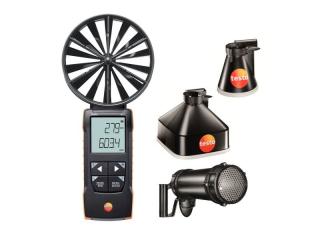 Testo 417 - Vrtuľkový anemometer s meracími kužeľmi a usmerňovačom prúdenia sada 2