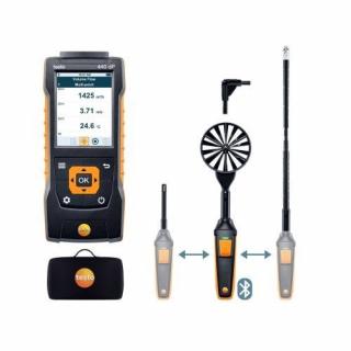 Testo 440 delta P - Kombinovaný SET 2 na meranie rýchlosti prúdenia s Bluetooth