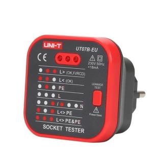 UNI-T UT07B-EU - Tester zásuviek