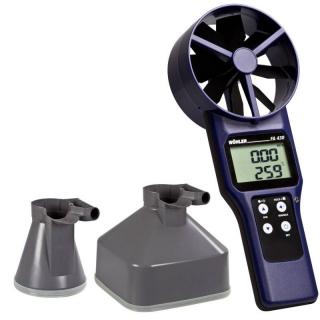 Wöhler FA 430 - Vrtuľkový anemometer vrátane merania CO2 v sade