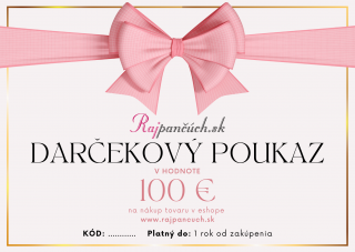 Darčekový poukaz v hodnote 100€