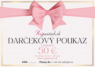 Darčekový poukaz v hodnote 50€
