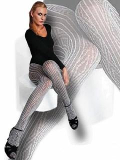 Vzorované pančuchové nohavice Knittex FEEL 120den