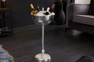 Chladič WINE SILVER (Vysoký stojan na šampanské 81cm.)