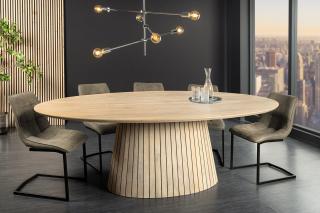 Jedálenský stôl Arte Oval Natural (Veľký oválny jedálenský stôl 220cm.)