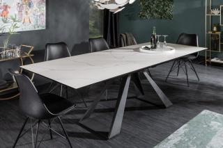 Jedálenský stôl CONCORD MRAMOR (Rozkladací jedálenský stôl vo vzhľade mramoru 180-230cm.)