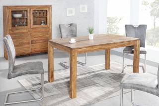 Jedálenský stôl LAOSE 120 (Jedálenský stôl z masívneho dreva 120cm.)