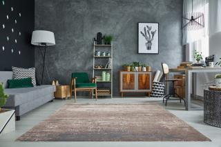 Koberec ARITIM BEIGE II (Dizajnový koberec béžovo-šedý 240x160cm.)