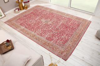 Koberec ORIENT RED (Dizajnový koberec orientálny červený 350x240cm.)