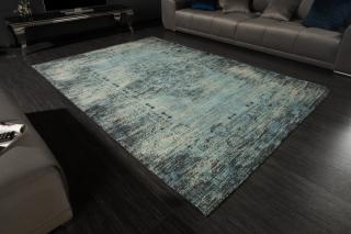 Koberec POPART BLUE (Dizajnový koberec orientálny modrý 240x160cm.)
