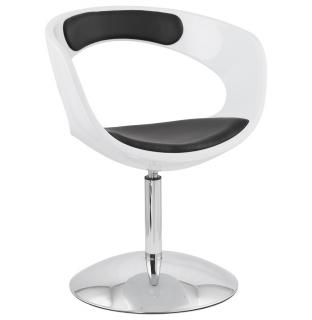 Kreslo GALLERY WHITE (Moderné kreslo s otvoreným operadlom.)