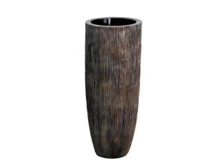 Kvetináč CRUST 90 (Dizajnový vysoký kvetináč na kvety 90cm.)