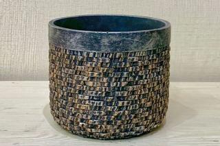 Kvetináč DAMICA SMALL MIDDLE (Dizajnový malý kvetináč na kvety 15cm.)