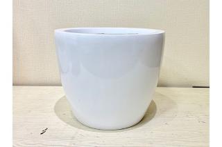 Kvetináč GLOSS WHITE 40 (Dizajnový vysoký kvetináč na kvety 40cm.)