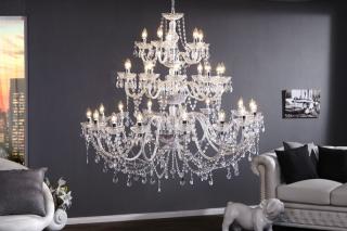 Luster KARAT 30 (Veľký dobový luster s 30 svetlami.)