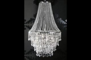 Luster ROYAL (Luxusný kryštálový priezračný luster.)