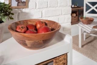 Miska ELEMENT WOOD (Drevená miska z masívneho dreva Akazie 30cm.)