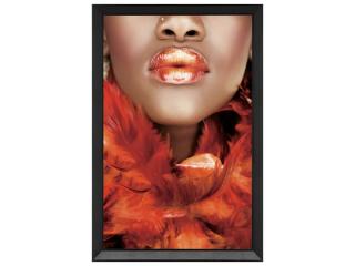Obraz RED GLAMOUR (Dizajn obraz na stenu 80x120cm.)
