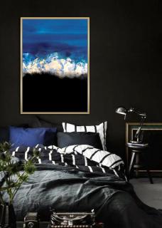 Obraz THUNDERSTORM (Dizajn farebný obraz na stenu 142x102cm.)