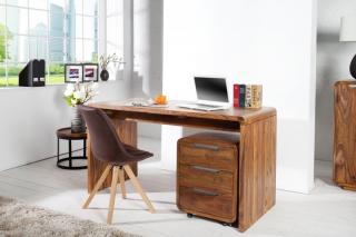 Písací stolík AUTHENTICO (Pracovný stolík z masívneho dreva 120cm.)
