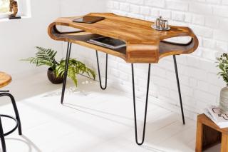 Písací stolík SPIN RETRO (Masívny písací stolík 120cm.)