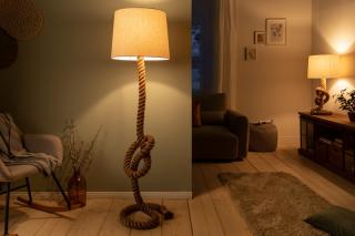 Stojanová lampa KNOT STAND (Dizajnová lampa na zem.)