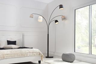 Stojanová lampa LEVEL LIGHT STAND (Dizajnová stojanová lampa.)
