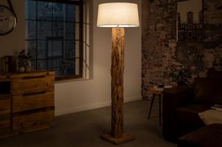 Stojanová lampa ROTOS NATUR II (Stojanová lampa z masívneho dreva natural.)