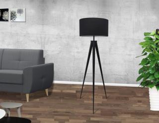 Stojanová lampa TRIPOD BLACK  (Dizajnová stojanová lampa čierna 142cm.)
