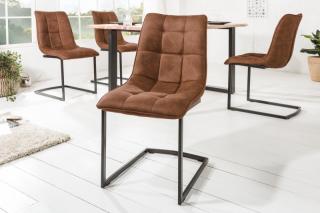 Stolička MIAMI ANTIK BROWN (Jedálenská stolička antická hnedá.)