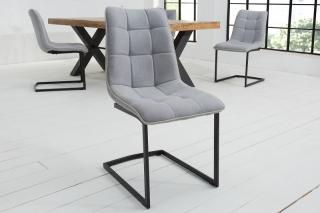 Stolička MIAMI GREY (Jedálenská stolička sivá.)