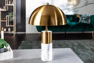 Stolová lampa BURLESQUE WHITE (Luxusná dizajnová stolová lampa.)