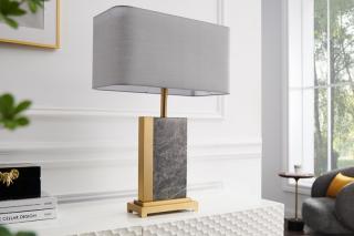 Stolová lampa ELEGANCIA 65 (Dizajnová stolová lampa mramor.)