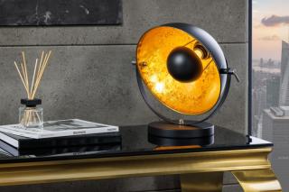 Stolová lampa STUDIO GOLD (Dizajnová stolová lampa zlatá 40cm.)