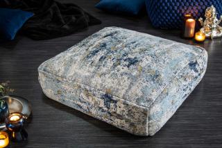 Taburet AMON BLUE (Dizajnový taburet modrý 70cm.)