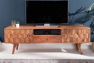 TV stolík MYSTIC (TV stolík z masívneho dreva 140cm.)