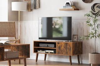 TV stolík RUSTICO I (Televízny stolík z dreva 110cm.)