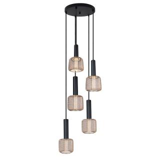 Závesná lampa MESH (Štýlová závesná lampa 145cm.)