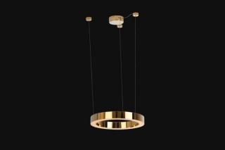 Závesná led lampa LUXURY GOLD 40 (Dizajnová závesná lampa zlatá 40cm.)