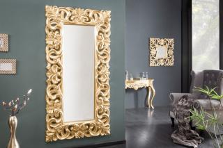 Zrkadlo BAROQUE L GOLD (Barokové dizajnové zlaté zrkadlo 180x90cm.)
