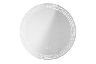 Zrkadlo Led Mirror Greece 80 (Dizajnové okrúhle zrkadlo s LED podsvietením 80cm.)